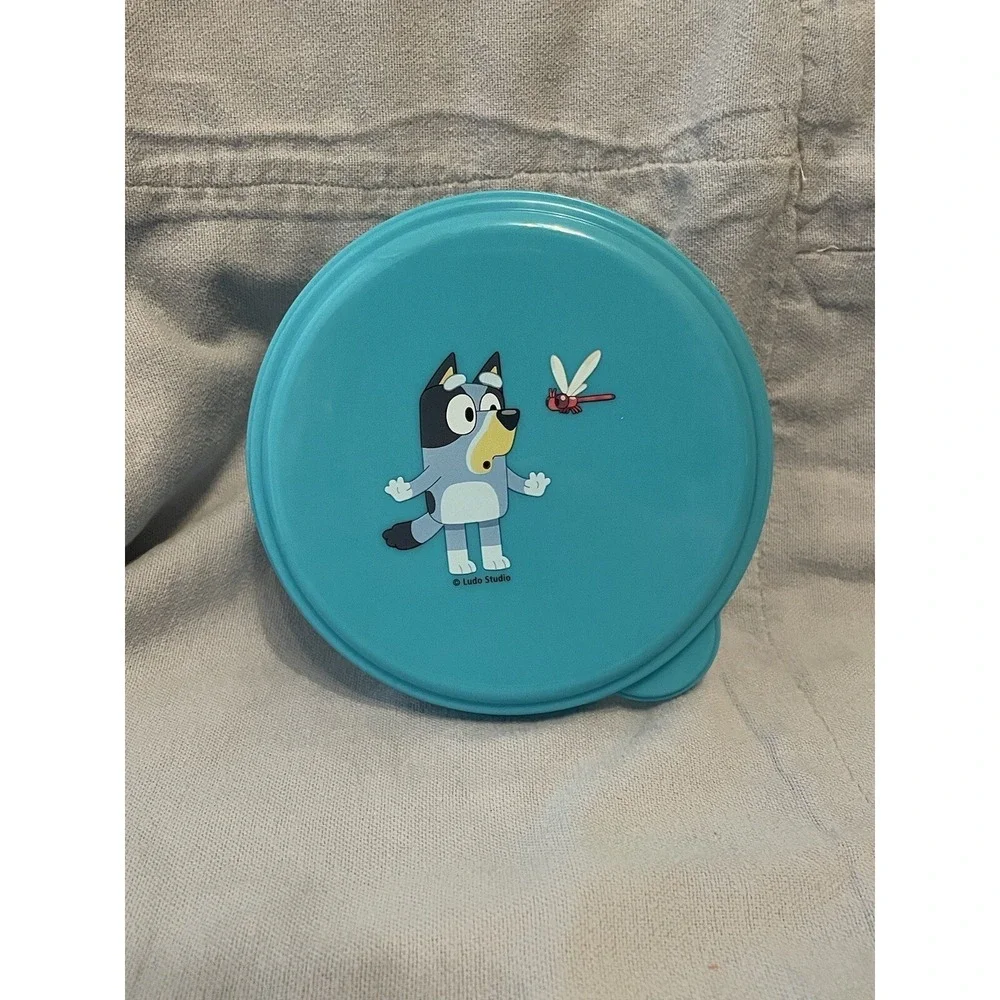 NEW Set‎ of 4 Disney Bluey Water Bottles Bowl & Container Bluey Bingo & Bandit